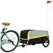 Rimorchio Da Bici Nero E Giallo 45 Kg In Ferro - Foto miniatura 4