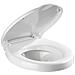 21905100 sedile WC Coperchio rigido da WC Alluminio, Duroplast Bianco - Foto miniatura 3