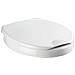 21905100 sedile WC Coperchio rigido da WC Alluminio, Duroplast Bianco - Foto miniatura 2