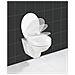 21905100 sedile WC Coperchio rigido da WC Alluminio, Duroplast Bianco - Foto miniatura 7