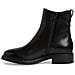 Black Casual Closed Booties Stivaletti Pelle Scarpe Donna Nero Eu 38, 1-25029-41 001 - Foto miniatura 3