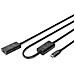 Cavo di prolunga attivo USB 3.2 Gen1 5G, USB-C - USB-C, 10 m - Foto miniatura 1