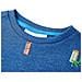 Maglietta da Bambino Blu Scuro Mélange 104 - Foto miniatura 3