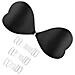 Reggiseno Adesivo A Forma Di Cuore Black L - Foto miniatura 2