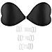 Reggiseno Adesivo A Forma Di Cuore Black L - Foto miniatura 4