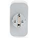 Presa Doppia Smartlife Ip21 Wattmeter 3680w Tipo E Wi-fi Connected Francia, Bianco - Foto miniatura 3