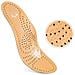 Solette Ortopediche In Pelle Con Supporto Dell'arco Plantare Per Piedi Piatti 41-42 - Foto miniatura 2