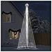 Albero di Natale a LED 789 LED Bianco Freddo 476 cm - Foto miniatura 3