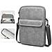 Borsa Per Laptop In Tessuto Oxford: Antishock, Impermeabile, A Tracolla Per Laptop Da 11/13 Pollici Darkgrey 11 Pollici - Foto miniatura 4