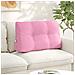 Cuscino per Schiena Rosa 80 x 24 x 50 cm Tessuto - Foto miniatura 2