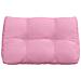 Cuscino per Schiena Rosa 80 x 24 x 50 cm Tessuto - Foto miniatura 6