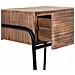 Tavolino In Legno Marrone 43,5x32x73h - Foto miniatura 5