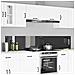 Rivestimento da Cucina 2 pcs Grigio scuro 110 x 40 cm - Foto miniatura 2