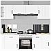 Rivestimento da Cucina 2 pcs Grigio scuro 110 x 40 cm - Foto miniatura 3