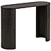 Consolle Bibione In Mdf Marrone Scuro Con Gambe In Legno 114x38x75 Cm - Foto miniatura 2