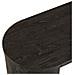 Consolle Bibione In Mdf Marrone Scuro Con Gambe In Legno 114x38x75 Cm - Foto miniatura 4