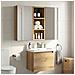 Armadio da bagno a muro Rovere Artigianale 20 x 10 x 50 cm - Foto miniatura 4
