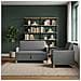 Set di Divani con Storage 2 pcs Grigio Scuro Poliestere - Foto miniatura 3