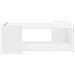 Tavolino da salotto Bianco 90 x 50 x 33 cm Legno ingegnerizzato - Foto miniatura 5