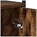 Armadio da Notte 2 pz Rovere Fumo 35 x 36,5 x 61 cm - Foto miniatura 8