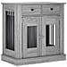 Mobile da cassa per cani Sonoma grigio 80 x 47,5 x 80 cm - Foto miniatura 1