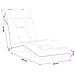 Cuscino per Lettino VIANEN 100% Poliestere Blu 200 x 60 x 8 cm - Foto miniatura 6