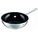 Wok in acciaio inox 18/10 antiaderente serie Wuhan - Foto miniatura 2