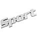 Decorazione 3d Int Auto Scritta Sport Emblema Tridimensionale Cromato Adesivo Idoneo Per Uso Esterno Carrozzeria - Foto miniatura 1