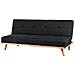 Divano Letto 3 Posti Nero Froya - Foto miniatura 7