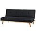Divano Letto 3 Posti Nero Froya - Foto miniatura 13