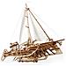 Puzzle in Legno 3D - Trimarano Merihobus Kit di Costruzione - 237 Pezzi    - Foto miniatura 2