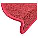 Tappetini Per Scale 15 Pz Rosso Bordò 56x17x3 Cm - Foto miniatura 8