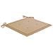 Sedie da Giardino con Cuscini Beige 8 pz in Massello di Teak - Foto miniatura 7