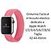 Cinturino Xl 785s Originale Braided String Per Apple Watch 1-2-3-4-5-6-7-se 42 44 45mm Rosa - Foto miniatura 2