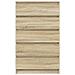 Cassettiera Rovere Sonoma 60x36x103 Cm In Legno Multistrato - Foto miniatura 8