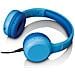 HPB-110 Kids Kopfhörer BT blau 85DB Limite akku stickers Auricolare Con cavo e senza cavo A Padiglione Micro-USB Bluetooth Blu - Foto miniatura 6