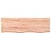 Ripiano Muro Marrone Chiaro 100x30x2cm Massello Rovere Trattato - Foto miniatura 2