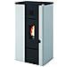 Noa - Stufa A Pellet Da 6.3 Kw Bianca - Foto miniatura 1
