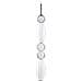 Lampadario A Sospensione Contemporaneo Lumiere Metallo Nero Led 39w 3000k Ip20 - Foto miniatura 1
