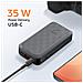 Fuel 5 Series Powerbank Usb-a / 2 Usb-c 20.000mah Pd 35w Con Display Digitale, Nero - Foto miniatura 4