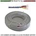 Cavo Flessibile Antifiamma Schermato 6xø0,22 Mm² Twistato Per Impianti Di Allarme Antifurto Norma Cei 20/22-iii - Foto miniatura 1