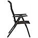 Lusso Casadino -  Sedie Pieghevoli Da Giardino 2 Pz Nere In Polyrattan - Foto miniatura 5