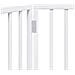 Cancello per Cani Pieghevole 3 Pannelli Bianco 150 cm Pioppo - Foto miniatura 8