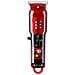 Tagliacapelli Professionale Con Display Led, Lama In Acciaio, Cordless, Batteria 500mah Red - Foto miniatura 3