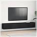 Armadi TV 2 pz Nero Rovere 100x30x30 cm in legno ingegnerizzato - Foto miniatura 2