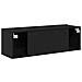 Armadi TV 2 pz Nero Rovere 100x30x30 cm in legno ingegnerizzato - Foto miniatura 6