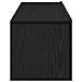 Armadi TV 2 pz Nero Rovere 100x30x30 cm in legno ingegnerizzato - Foto miniatura 8