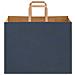 Sacchetti di Carta 250 pz con Manici Blu 32x22x24 cm - Foto miniatura 5
