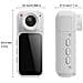 Mini Videocamera Sportiva Portatile Per Bici Da Esterno Con Registrazione Hd 1080p E Design Magnetico White - Foto miniatura 3