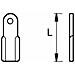 Coltello Per Trincia Adattabile Agrimaster Lunghezza 150mm - Foto miniatura 4